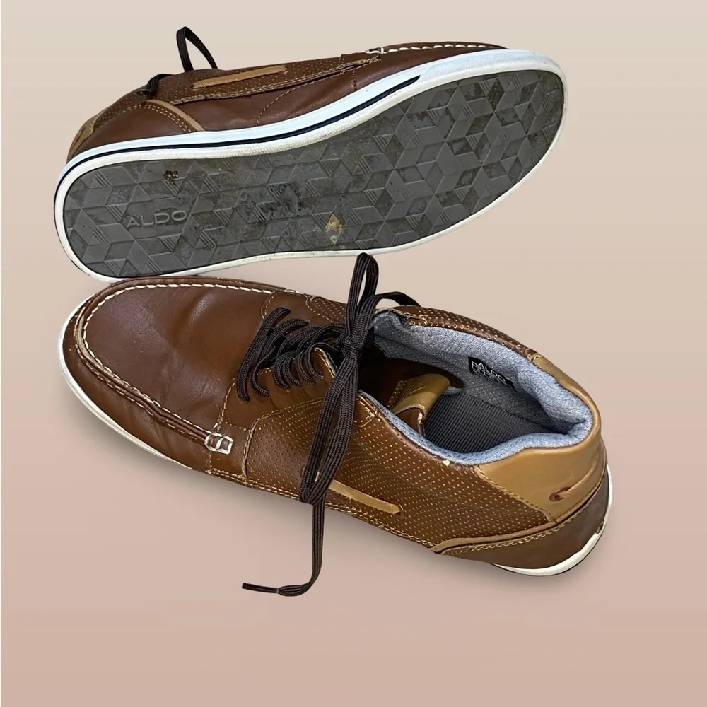 Aldo brown leather